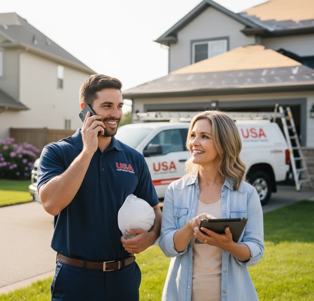 USA Roof Repair Experts customer support in Saint Croix Falls